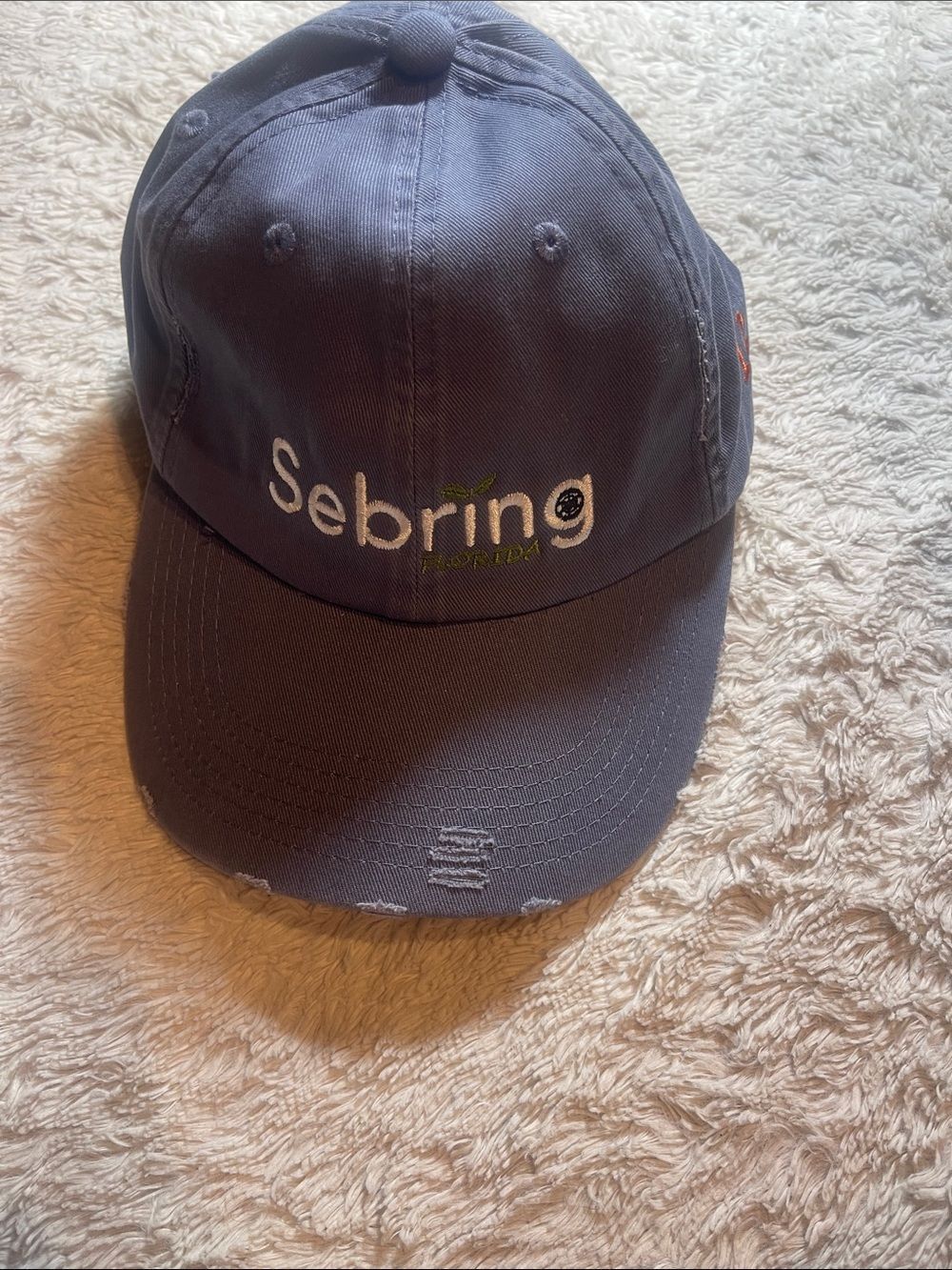 Sebring florida Embroidered Baseball Cap -